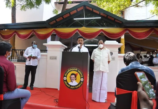 tn assembly election dmk mk stalin press meet 